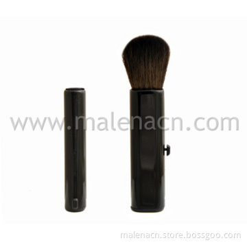 Plastic Retractable Cosmetic Brush for Blush
